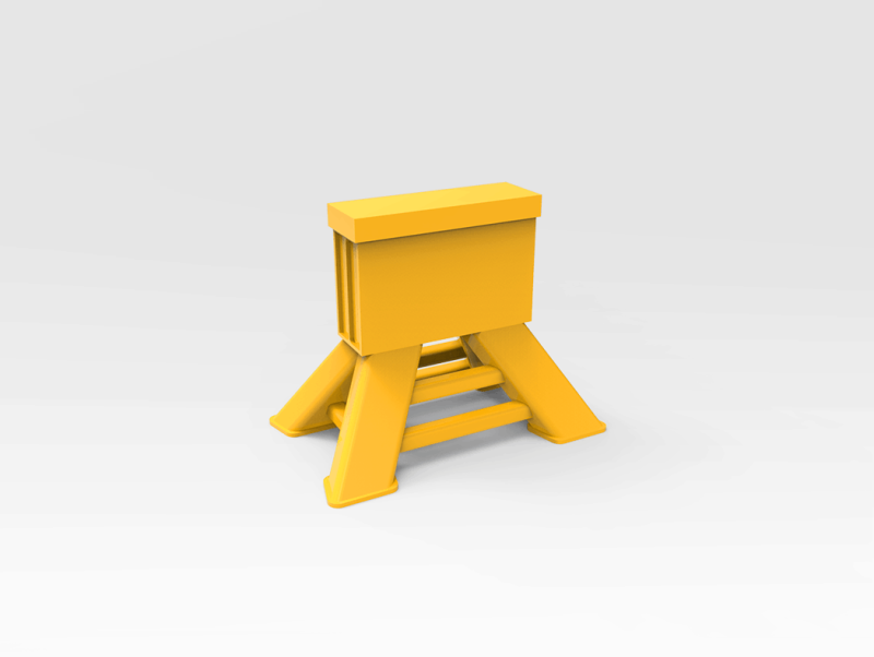 General Support Stand 50 Tonne 670mm (H)