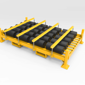 Conveyor Idler Storage and Transport Pallet