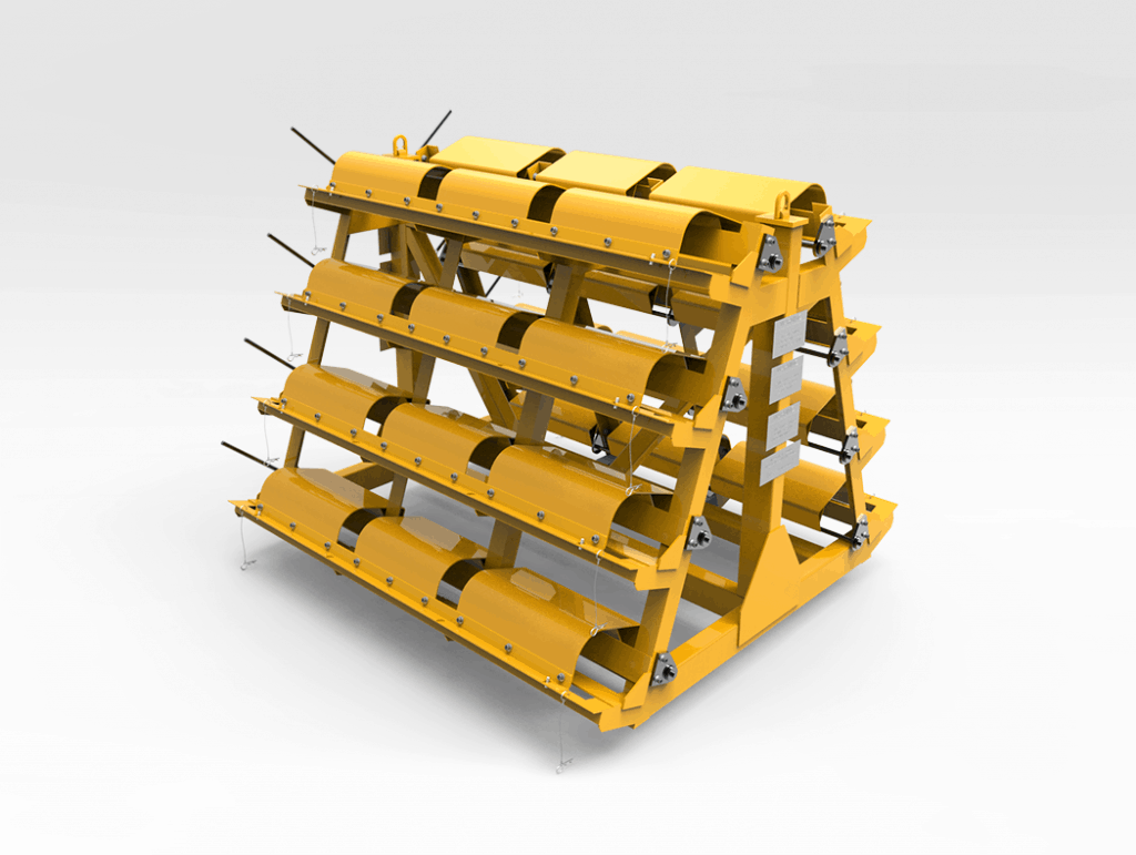 Conveyor-Idler-Storage-and-Lifting-Rack