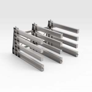 Horizontal Steel Plate Rack