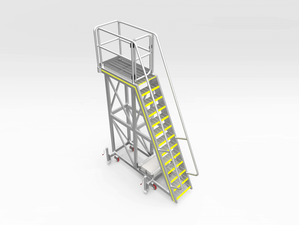 ALUMINIUM ACCESS PLATFORM TO CHASSIS RAIL FL