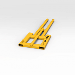 Hitachi EX3600 Load Roller Stand Placement Frame