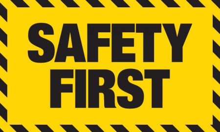 Safety First banner