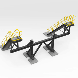 Stacker Maintenance Platform and Cradle