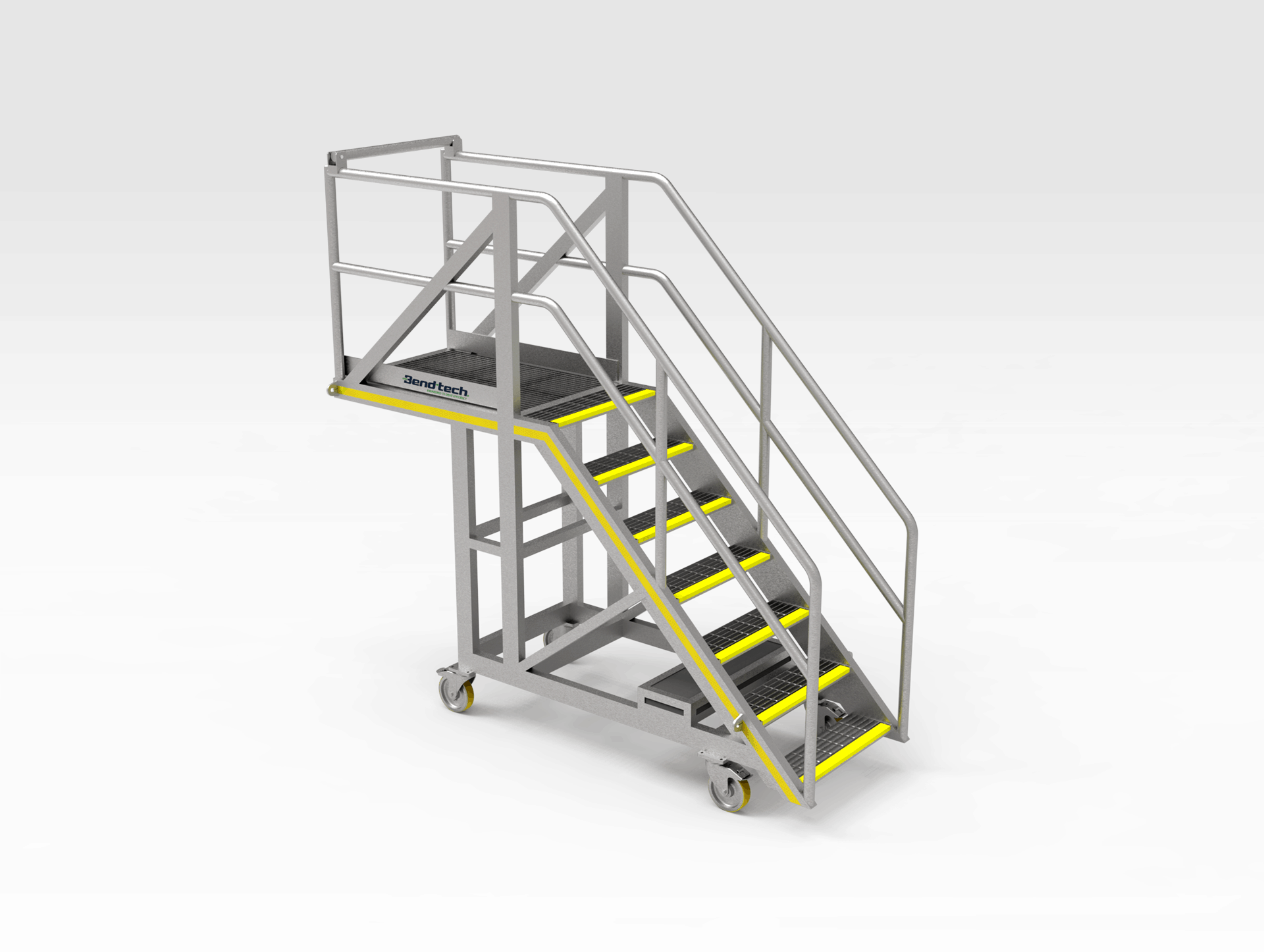 Access Platform With Overhang