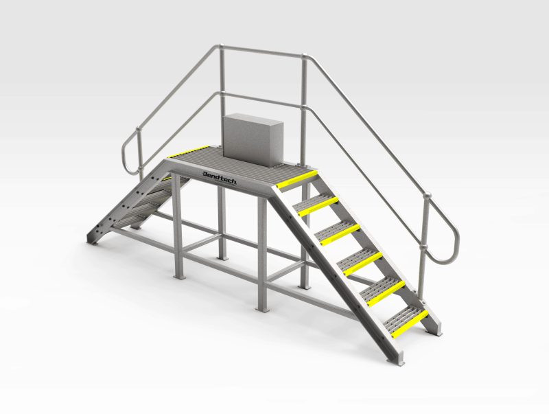 Steel Chute Access Platform