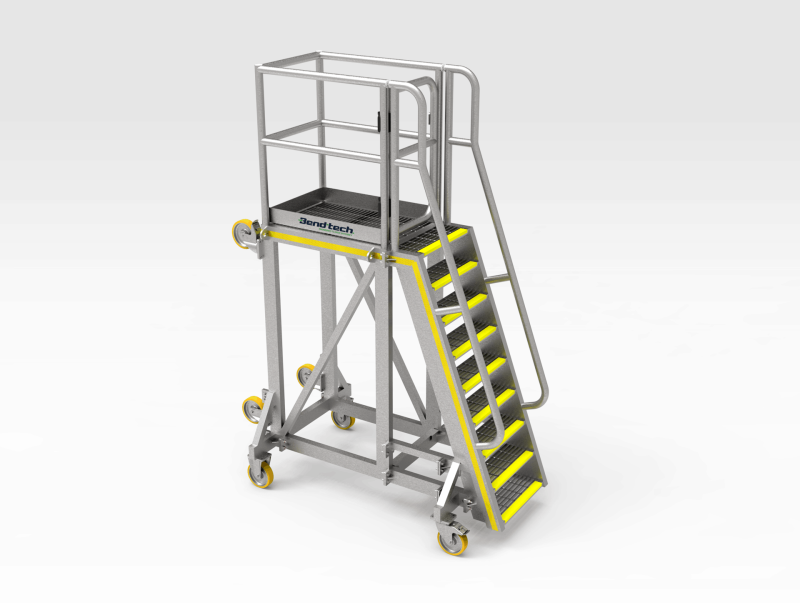 Mill Grizzly Chute Access Platform
