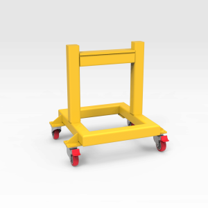 Steel Support Stand On Wheels