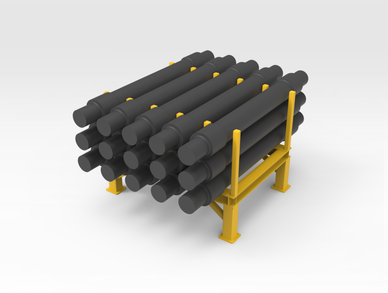 Slot Stand for Rail Axle Sets