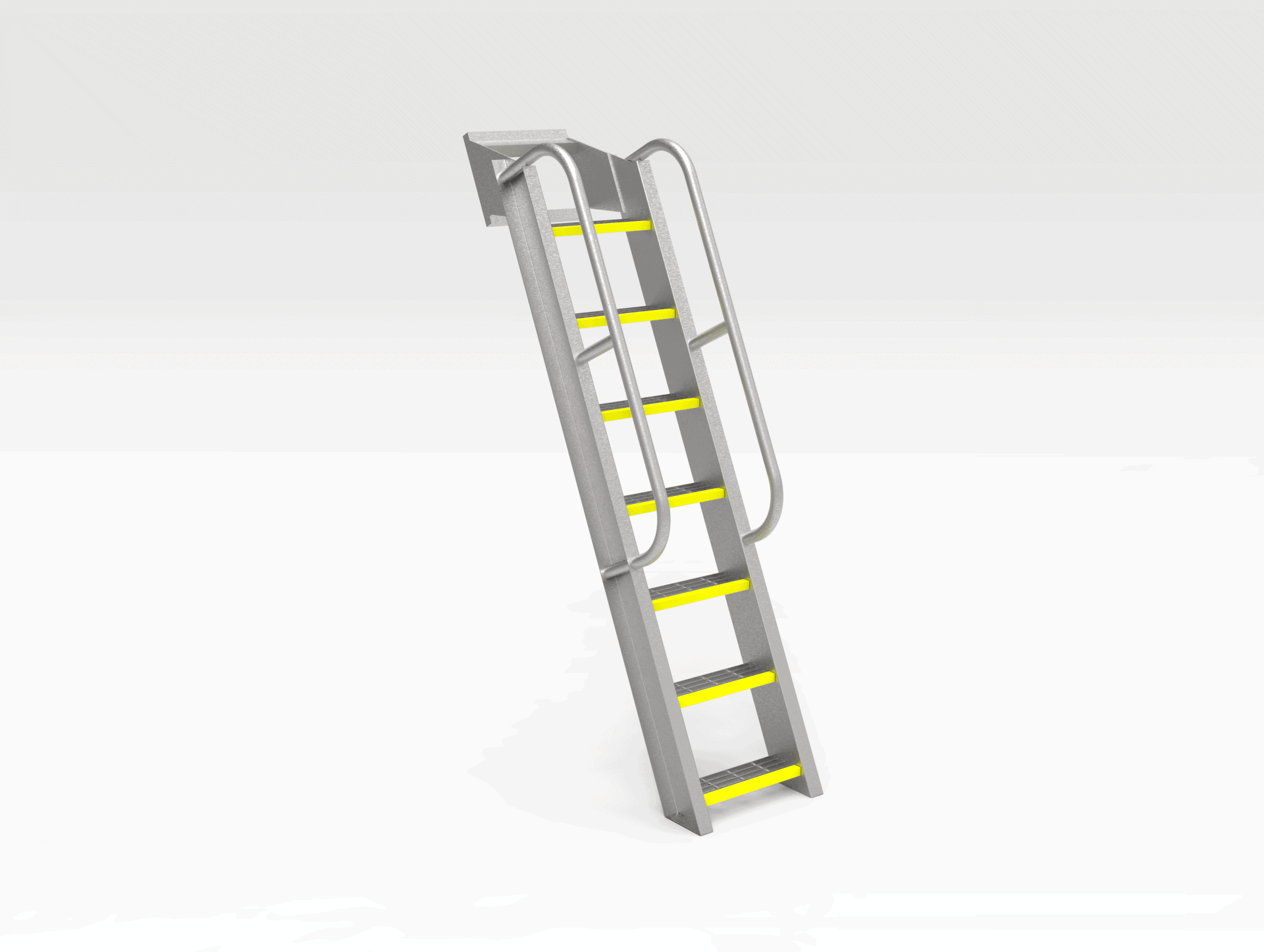 Aluminium-Dozer-Access-Extension-Ladder