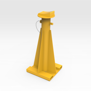 Komatsu 830/930E Support Stand With Curved Top