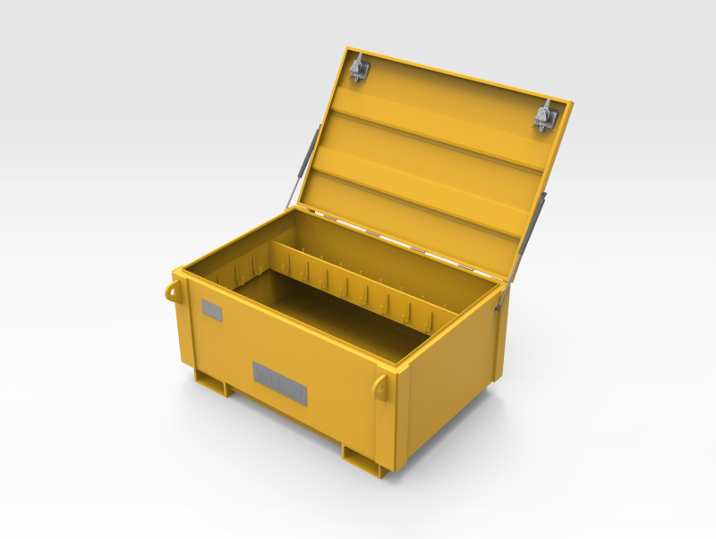 Rated Lifting And Transport Box 2T