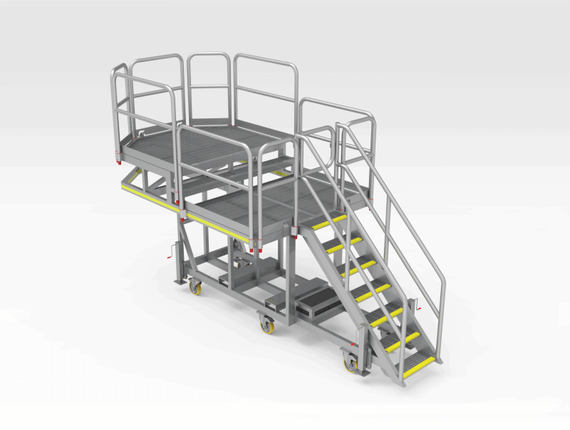 In-Tray Side Wall Access Platform