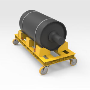 Conveyor Pulley Transport And Support Frame