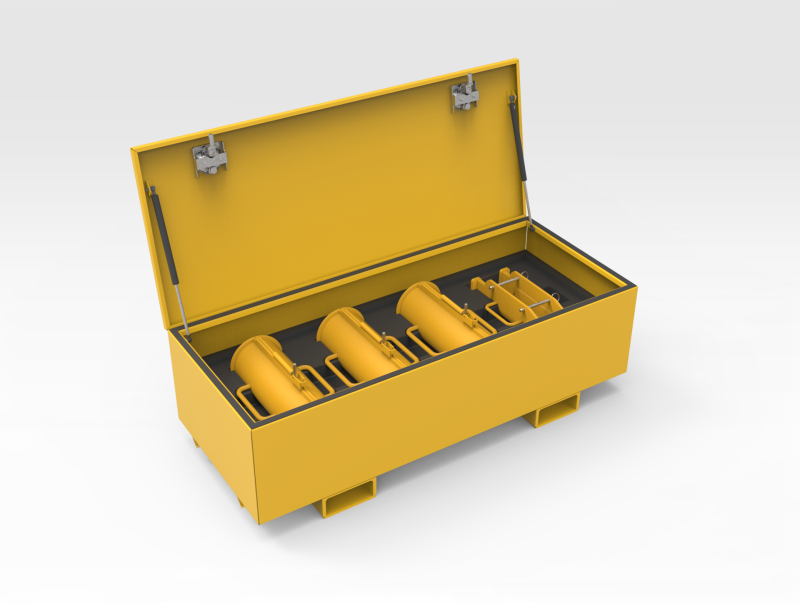 Epiroc D65 Clamp Storage Toolbox