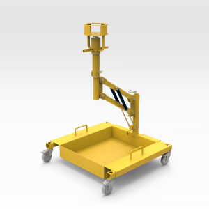 5502664 Oil Filter Removal Trolley Max Height FR