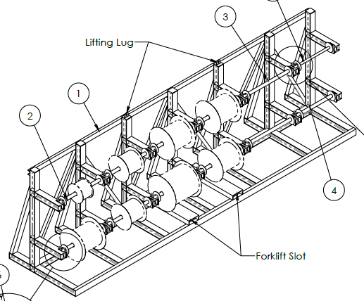 Cable-rack-production