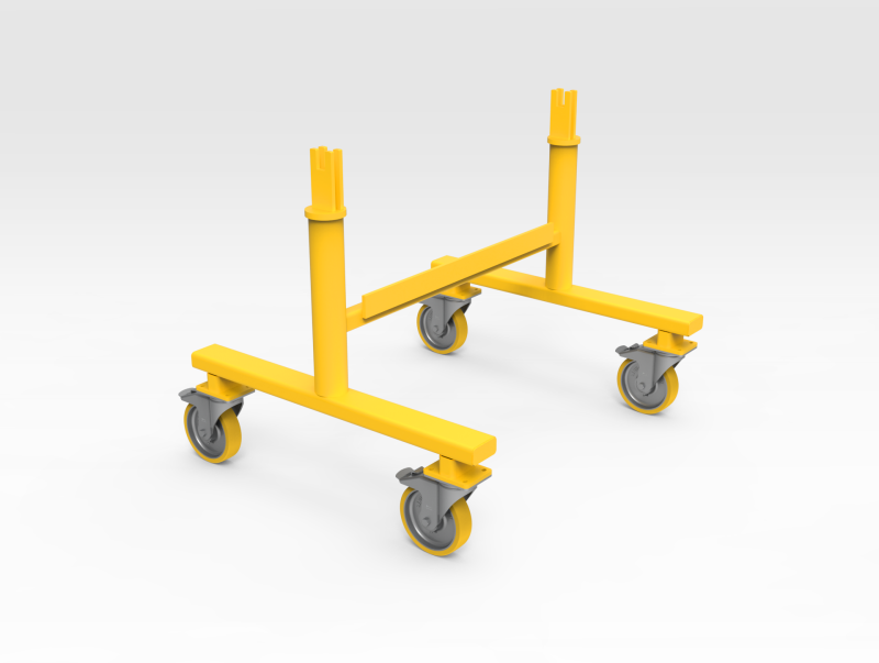 5504763 - WORKSHOP TRESTLE - STAND 1 WITH HOOKS LH
