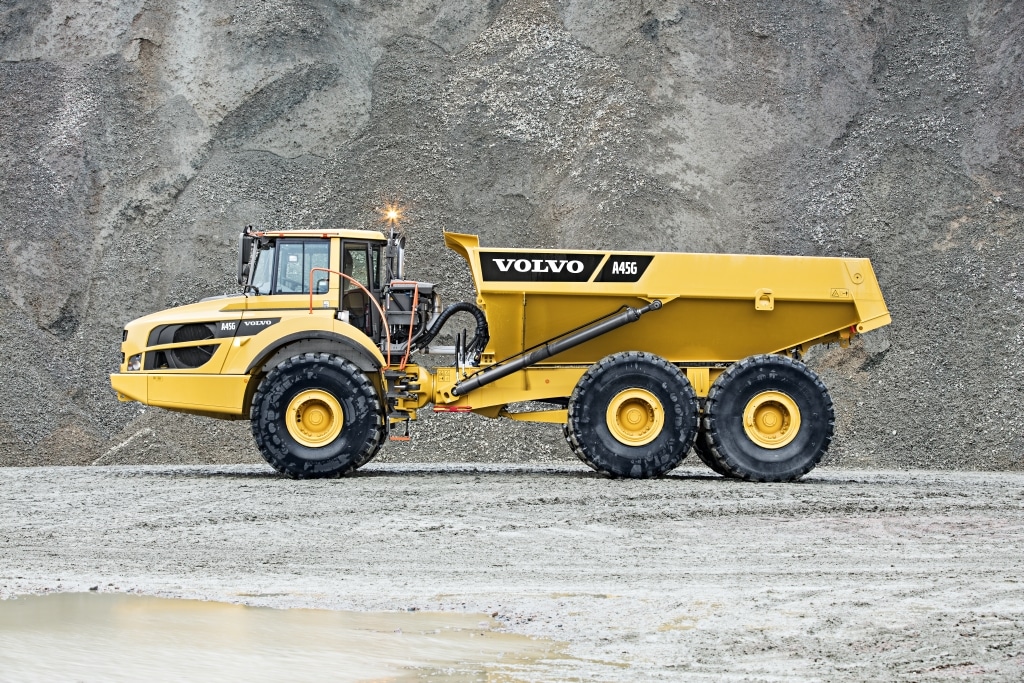 VOLVO A45G Side View