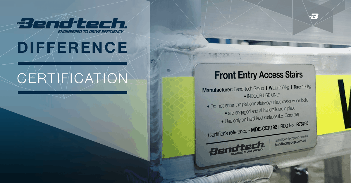 Bend Tech Difference - Certification