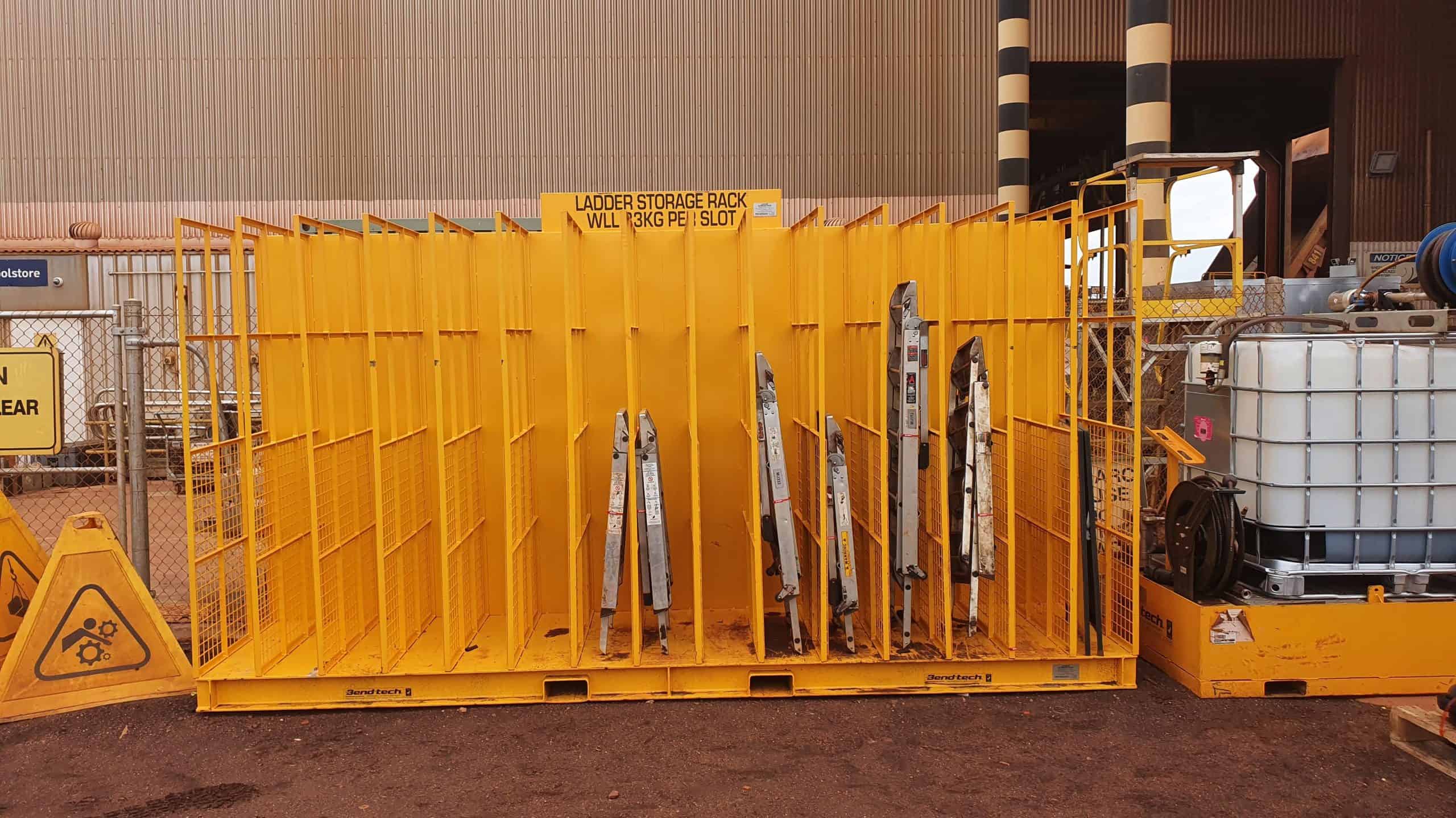 Ladder Storage Rack 1