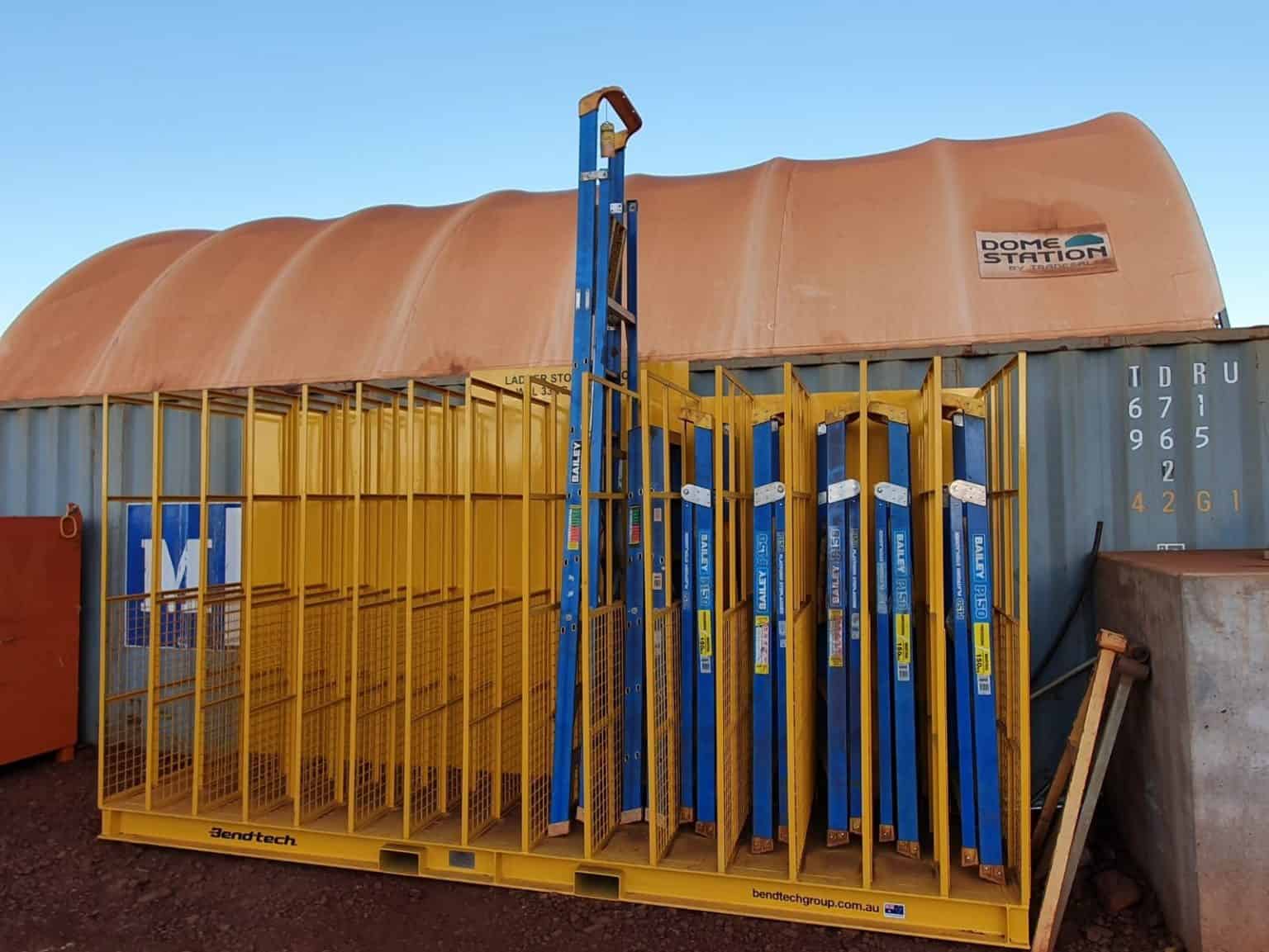 Ladder Storage Rack Case Study Bendtech Group