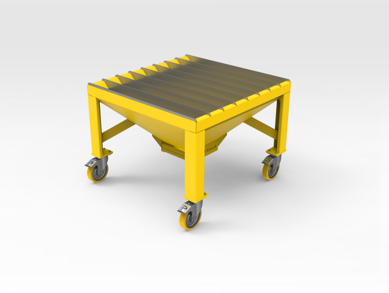 5501032 Mobile Flame Cutting Table RH
