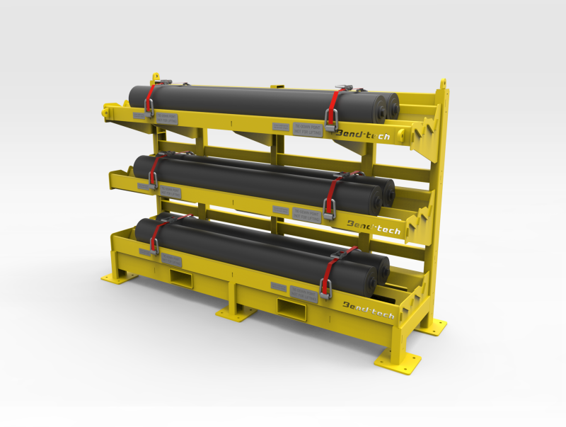 Conveyor Roller Storage Rack