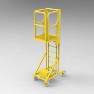 5508057 (in use) CAT 793F Strut Access Platform.3